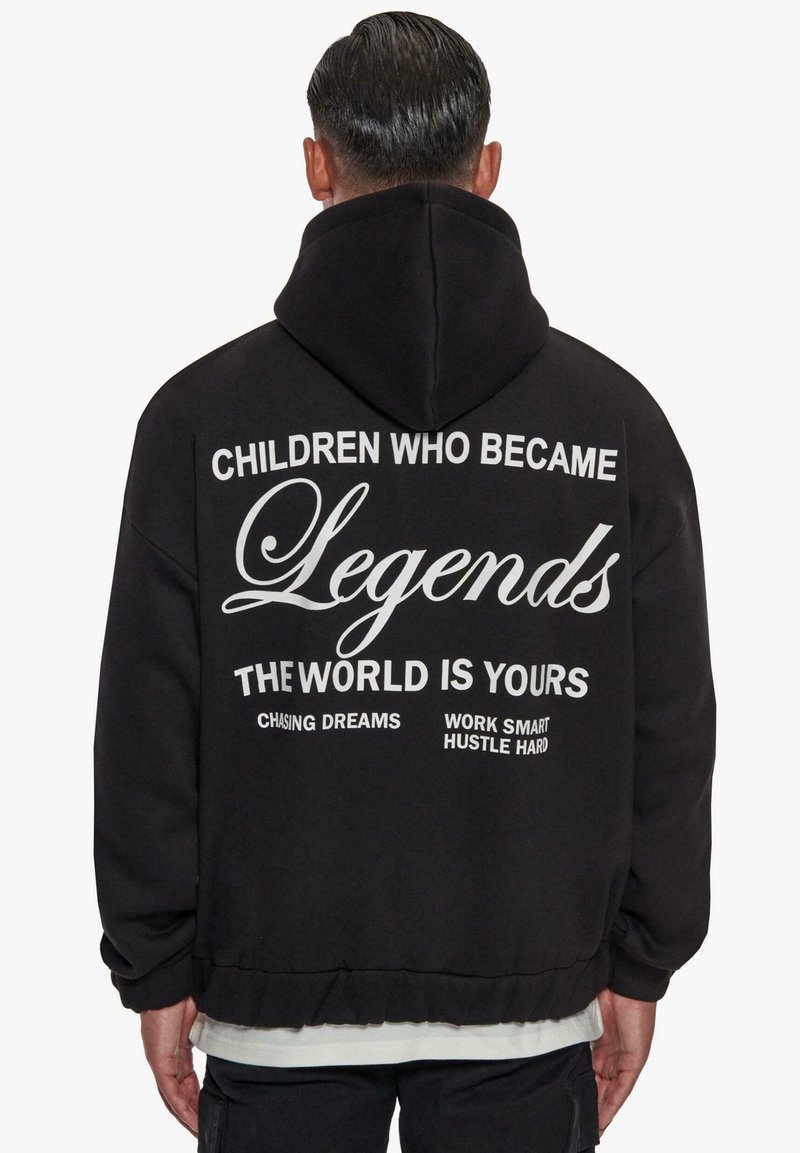 Dropsize HEAVY LEGENDS - Sweat zippé - black