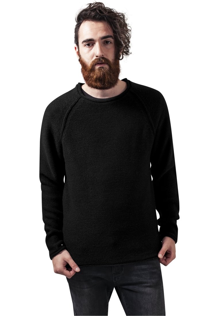 Urban Classics Pulóver - black