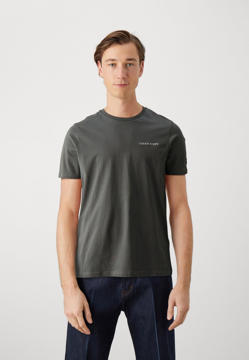 Lyle & Scott Paprasti marškinėliai - gunmetal