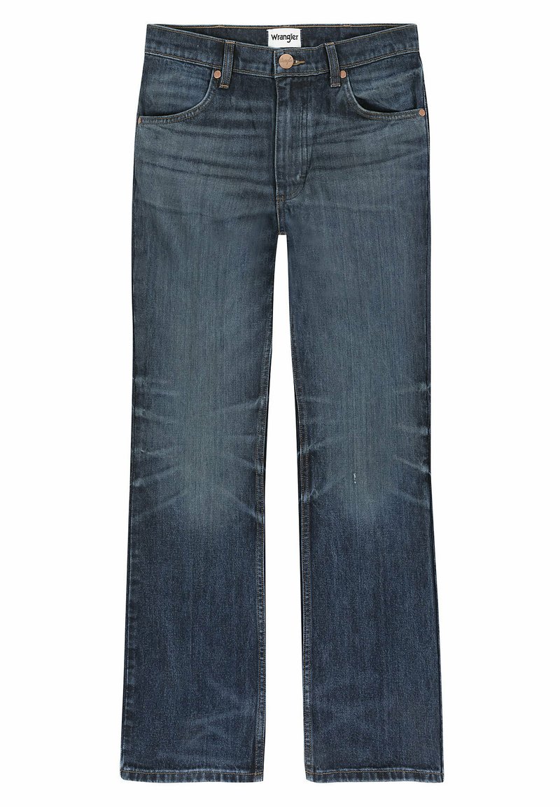 Wrangler Flared Jeans blauw