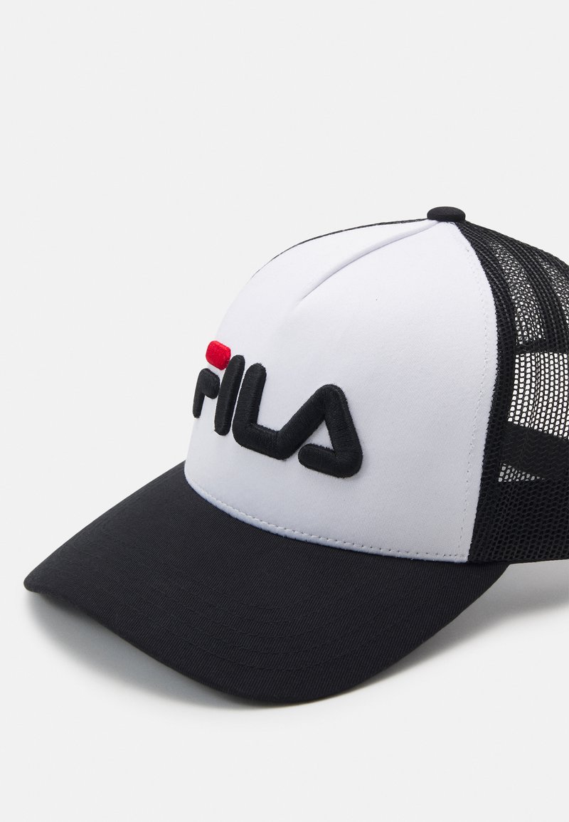 Damen Mützen | Fila BEPPU TRUCKER LINEAR LOGO SNAP BACK UNISEX Cap black beauty/bright white/weiß - MQ81557 Damen Mützen | Fila BEPPU TRUCKER LINEAR LOGO SNAP BACK UNISEX Cap black beauty/bright white/weiß - MQ81557