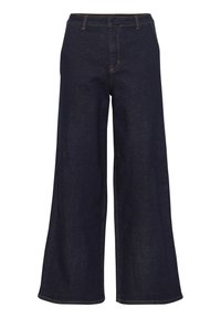 VISTI  - Flared-farkut - chicago rinse blue denim tobac