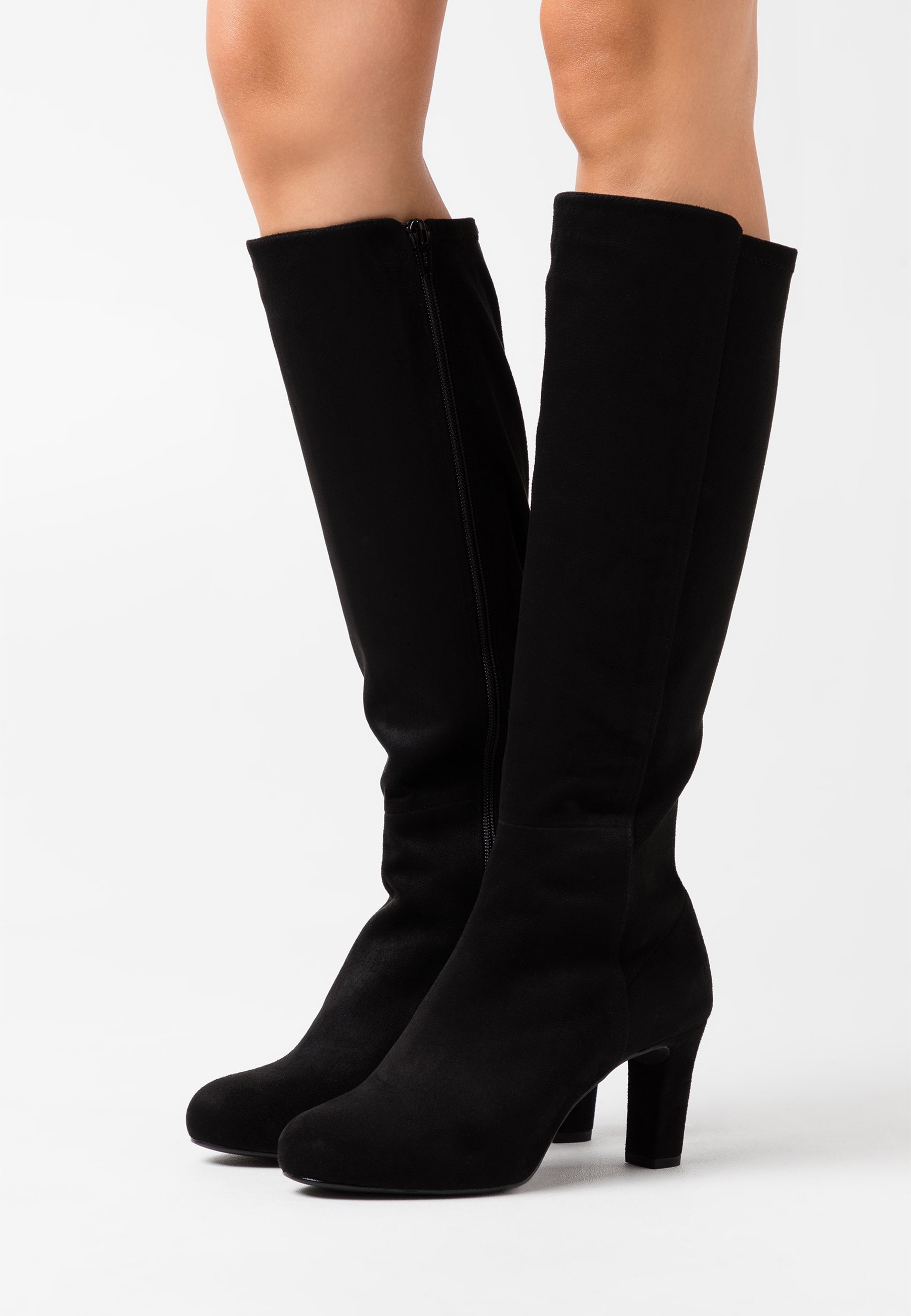 Unisa NATALIE Klassiska stövlar black Zalando.se Topshop TAYLOR LEG Klassiska stövlar black Zalando.se