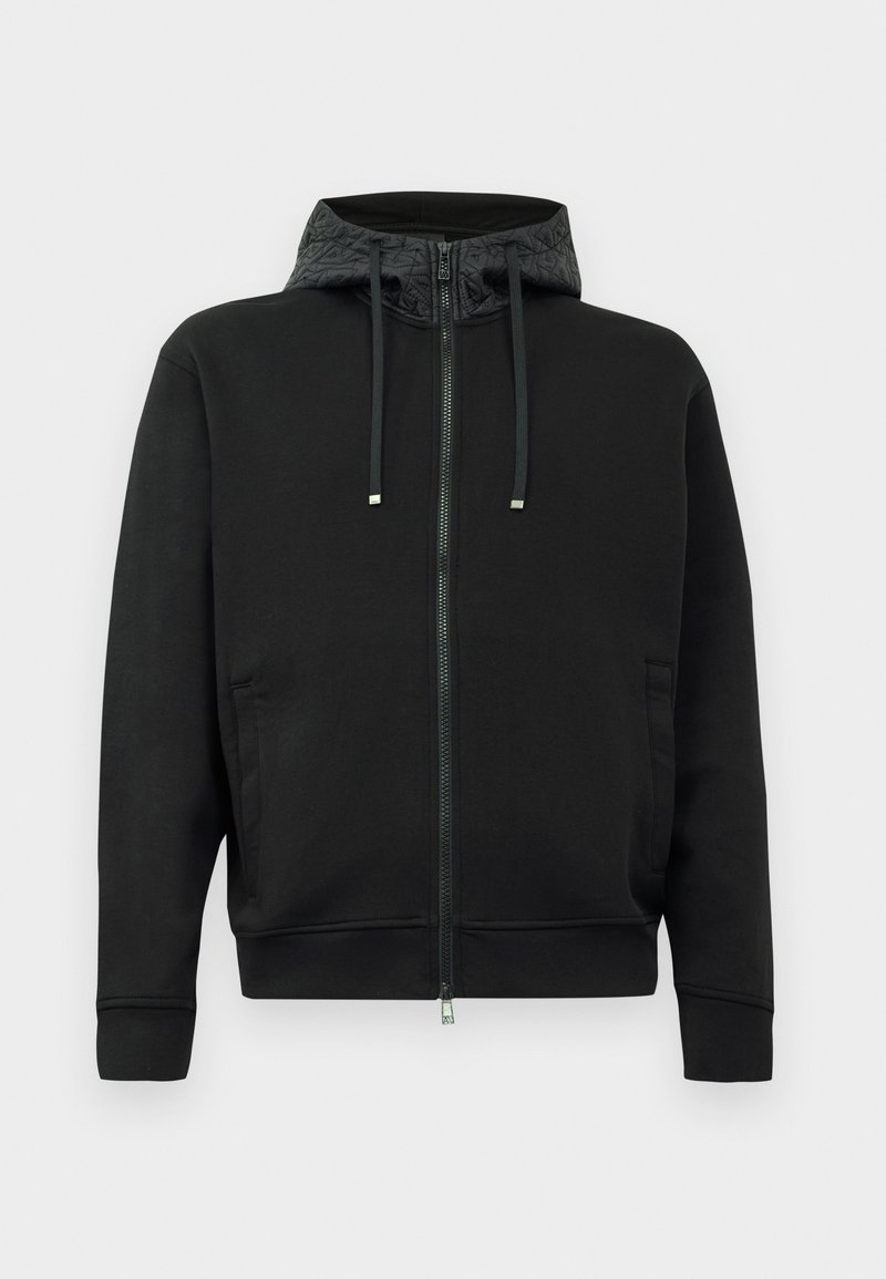 Armani Exchange Sweater met rits zwart Armani Exchange Sweater met rits zwart