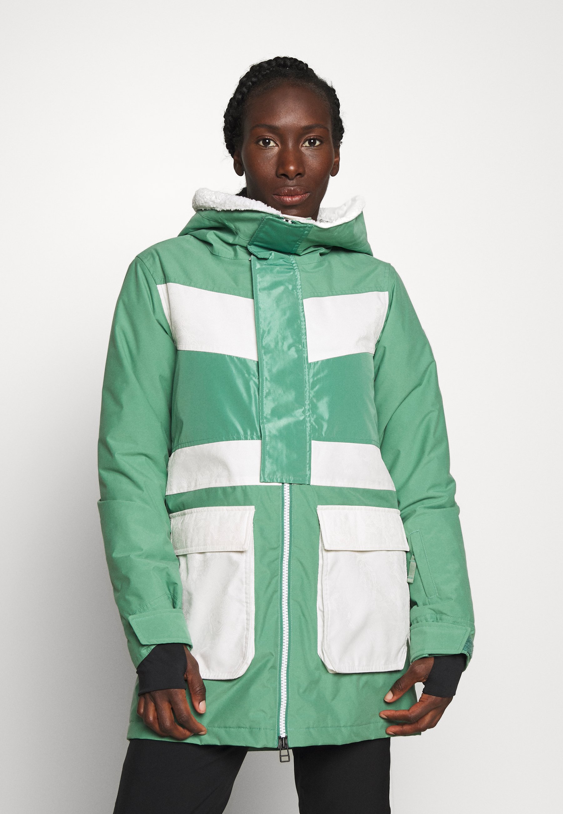 burton green jacket
