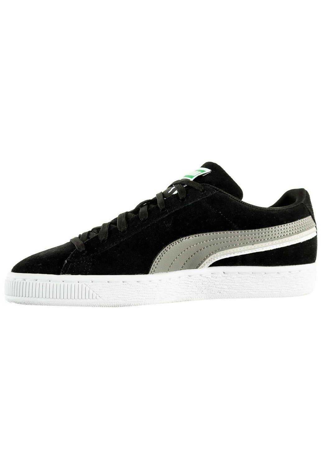 puma negro con blanco