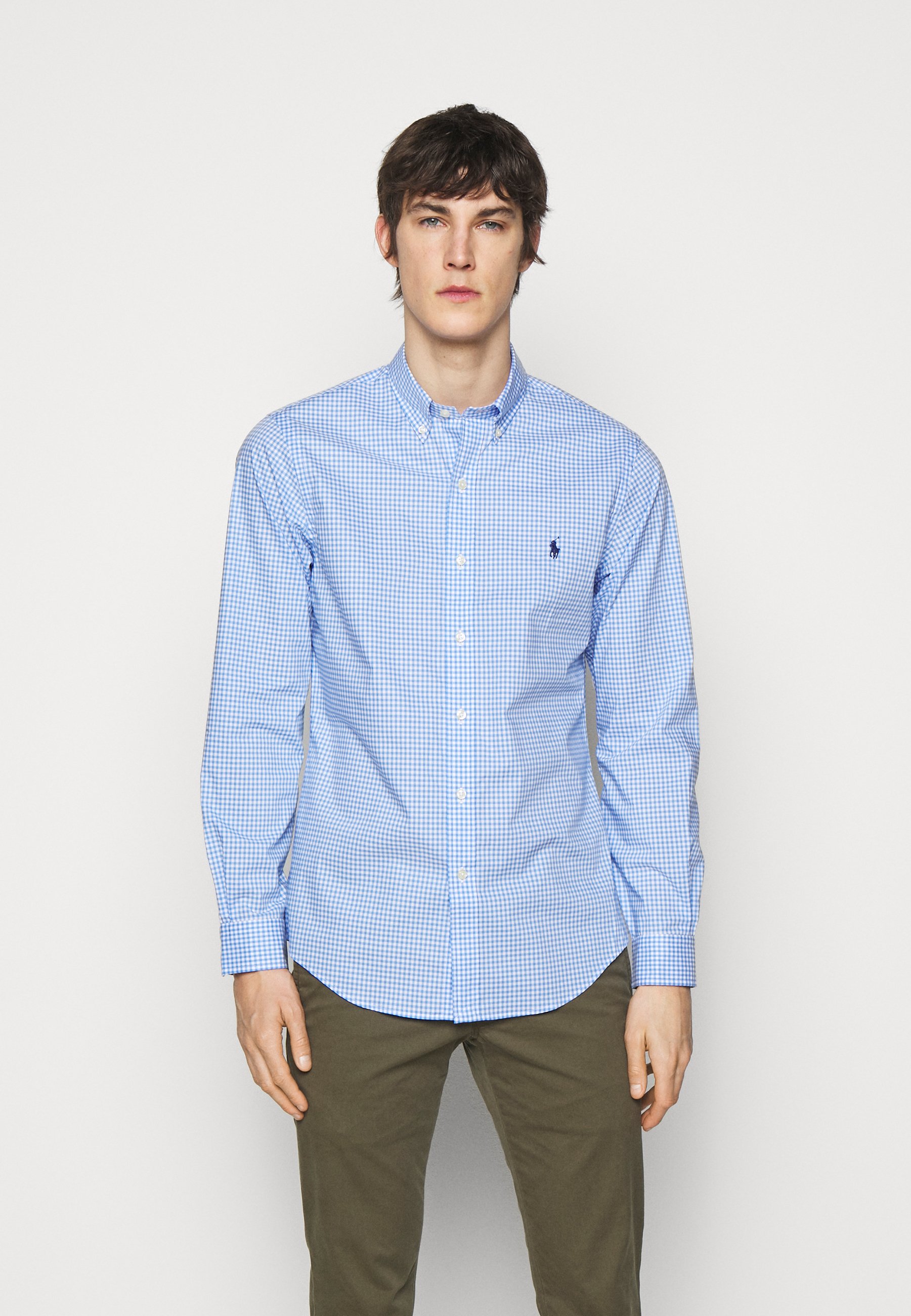 Polo Ralph Lauren NATURAL - Chemise - light blue/bleu clair - ZALANDO.FR