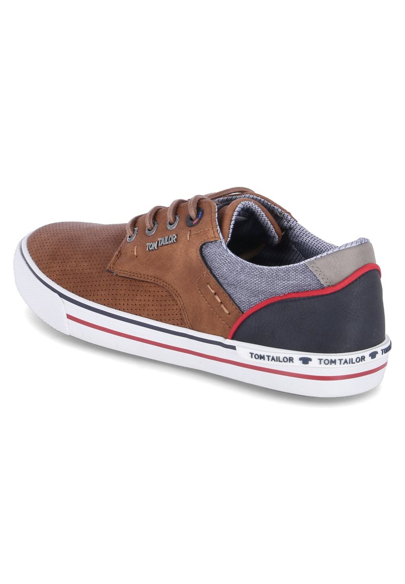 Herren Klassische Schnürer | TOM TAILOR Sportlicher Schnürer braun/camel/braun - TW71971 Herren Klassische Schnürer | TOM TAILOR Sportlicher Schnürer braun/camel/braun - TW71971