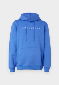 LINEAR LOGO HOODIE - Mikina - tempo blue