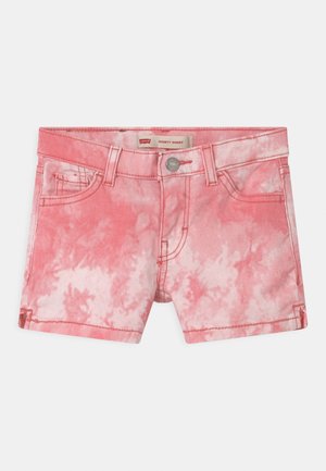TIE DYE - Jeansshort - peony