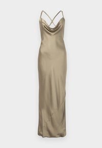 CROSS BACK BIAS GOWN - Kokteilinė suknelė / vakarėlių suknelė - gold-coloured