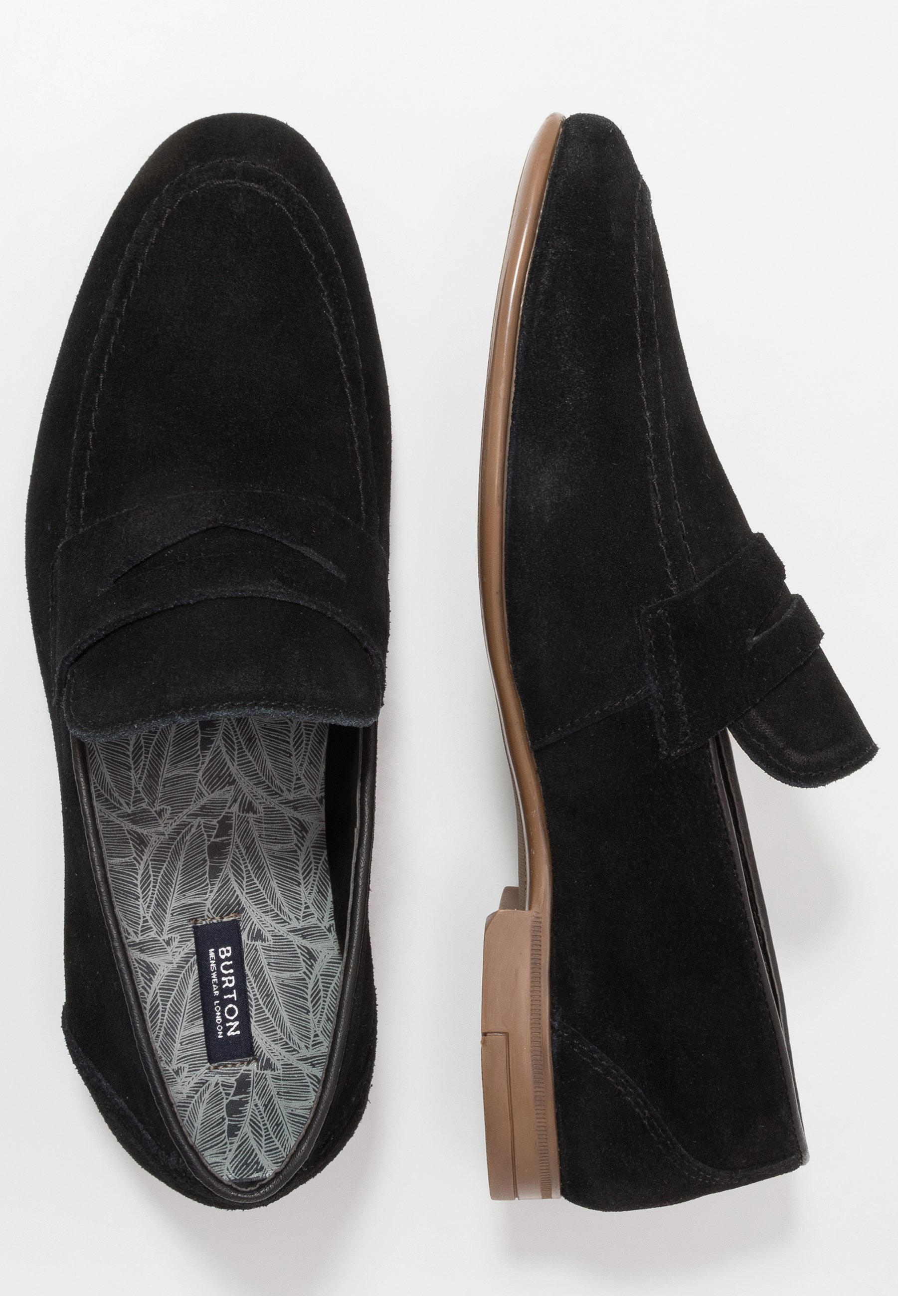 Burton Menswear London HUNTER LOAFER Pensko black Burton Menswear London HUNTER LOAFER Pensko tan Zalando.no