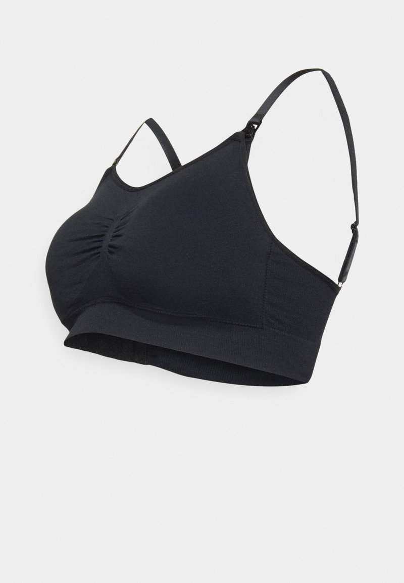 Lindex - SEAMLESS MATERNITY FULLER CUP - Pihik - black, Suurenda