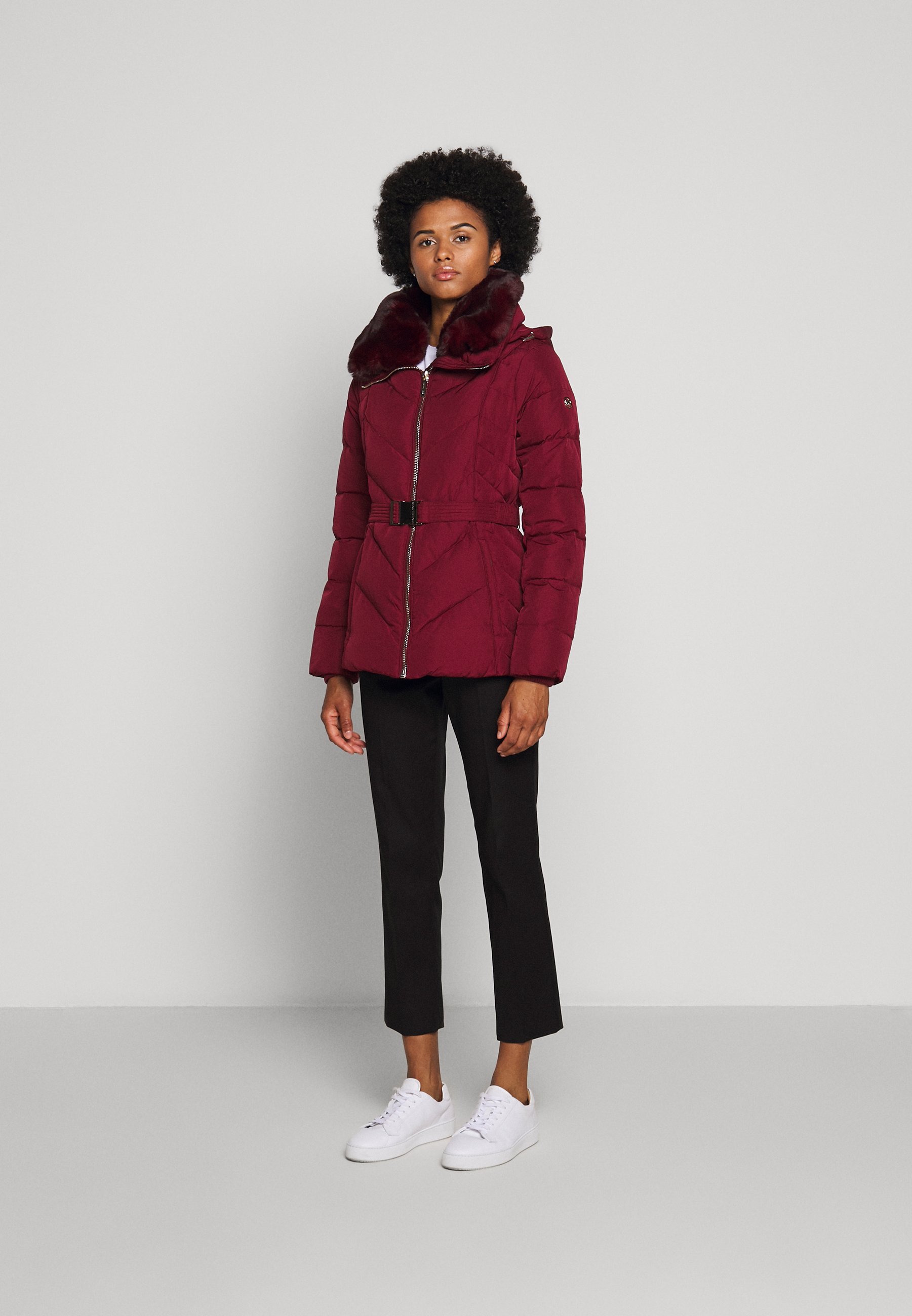 MICHAEL Michael Kors FITTED PUFFER Dunjakke dark brandy MICHAEL Michael Kors FITTED PUFFER Dunjakke dark brandy