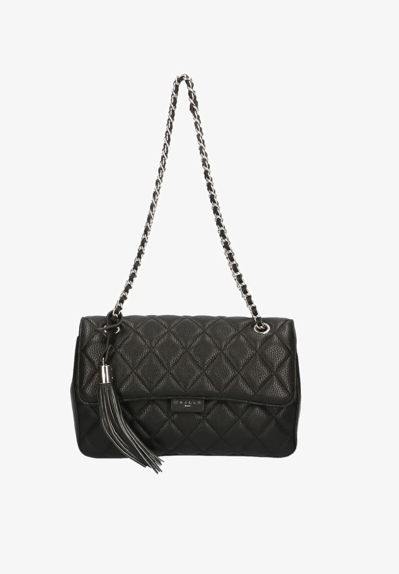 Gaelle MAXI SHOULDER STRAP IN ECOPELLE NERO Gaelle MAXI SHOULDER STRAP IN ECOPELLE NERO
