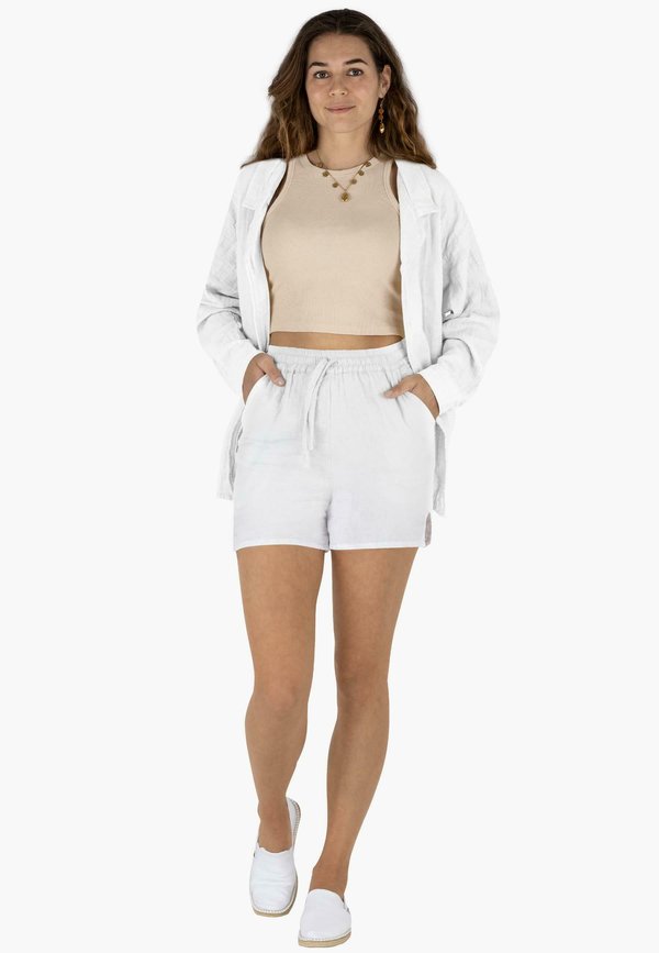 SET - Shorts - weiß