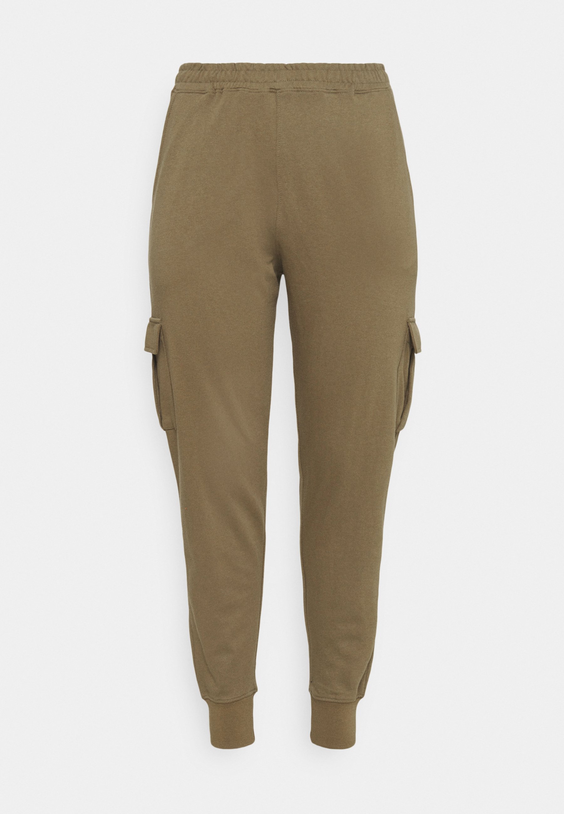 Missguided Plus UTILITY POCKET HIGH WAISTED Joggebukse Missguided Plus UTILITY POCKET HIGH WAISTED - Joggebukse - wine