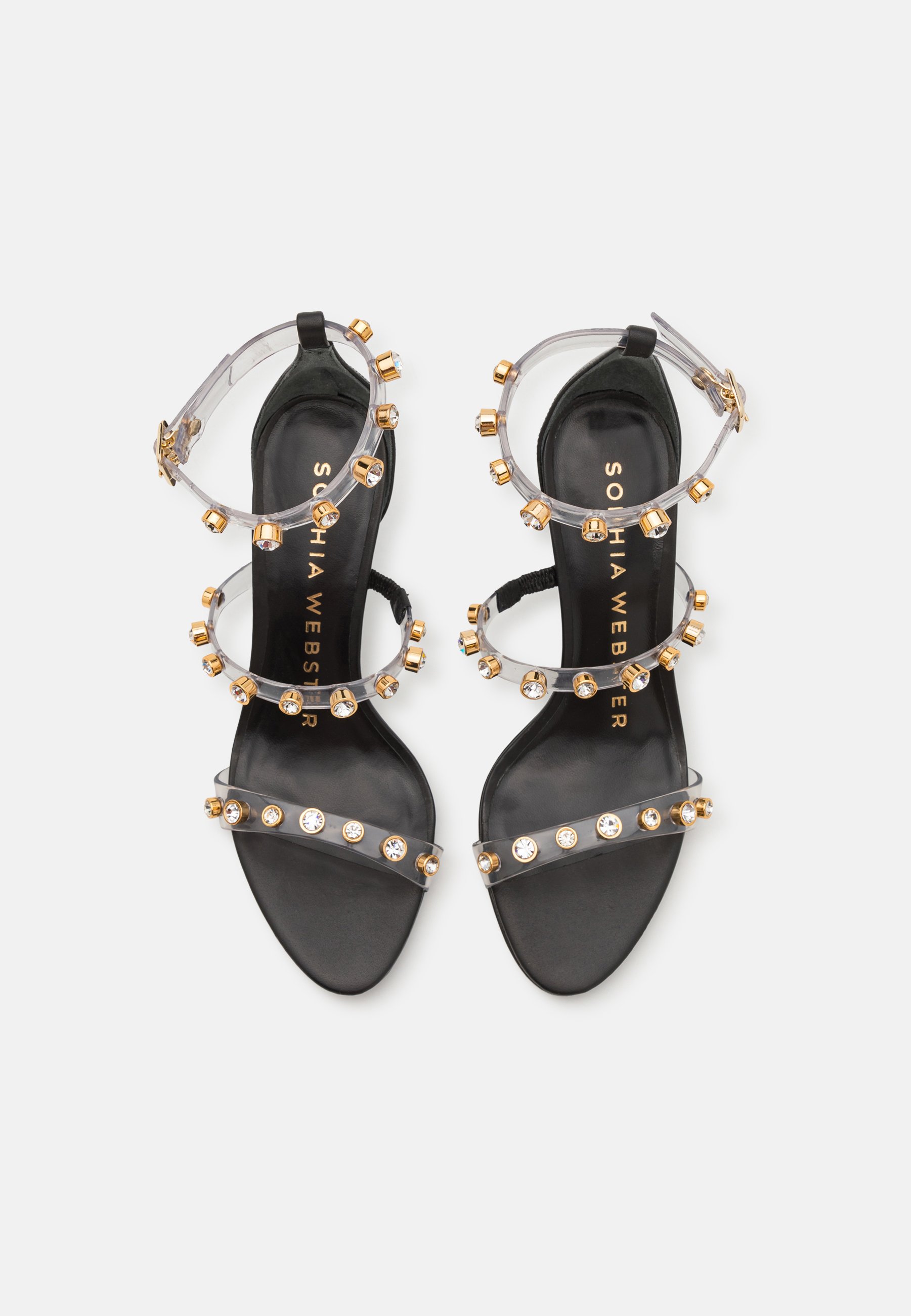Sophia Webster ROSALIND GEM MID - Sandals - black - Zalando