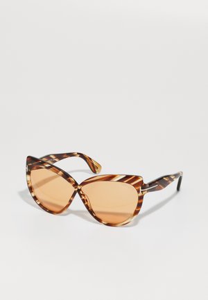 Tom Ford BEATRICE - Zonnebril - blonde havana/brown