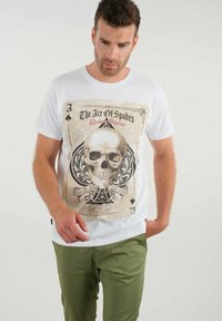 DEELUXE ACE - T-shirt print - white
