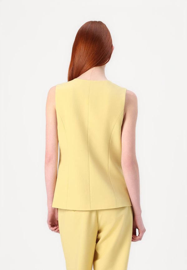 ONLMALENA LIFE O NECK - Waistcoat - dried moss3