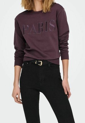 Sweatshirt - purple