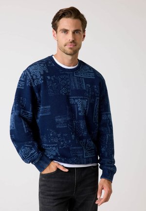 Sweater - mehrfarbig grundton blau
