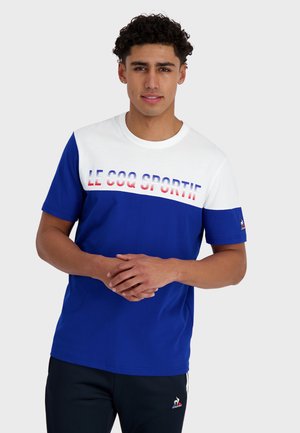 TRICOLORE UNISEX - T-shirt imprimé - electric blue