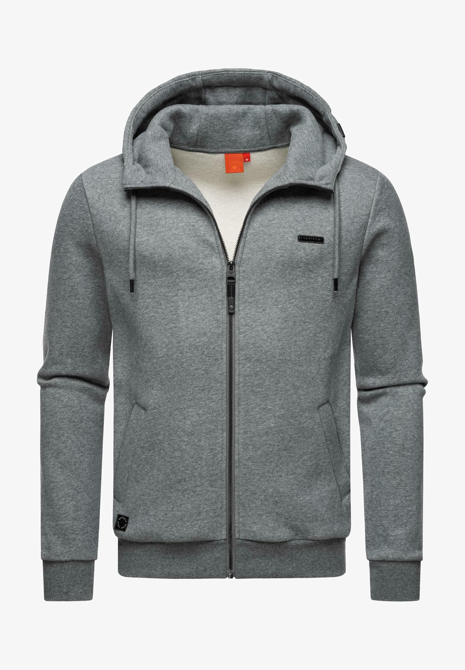 Ragwear NATTE ZIP Sweatjacke grey/grau