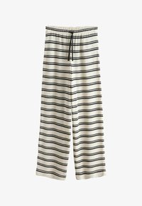 Non sélectionné, ecru black stripe