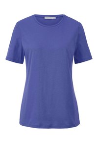 hessnatur T-shirt basic - irisblau
