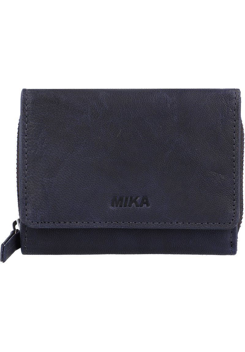 Damen Geldbörsen | Mika Lederwaren Geldbörse blau - XB47101 Damen Geldbörsen | Mika Lederwaren Geldbörse blau - XB47101