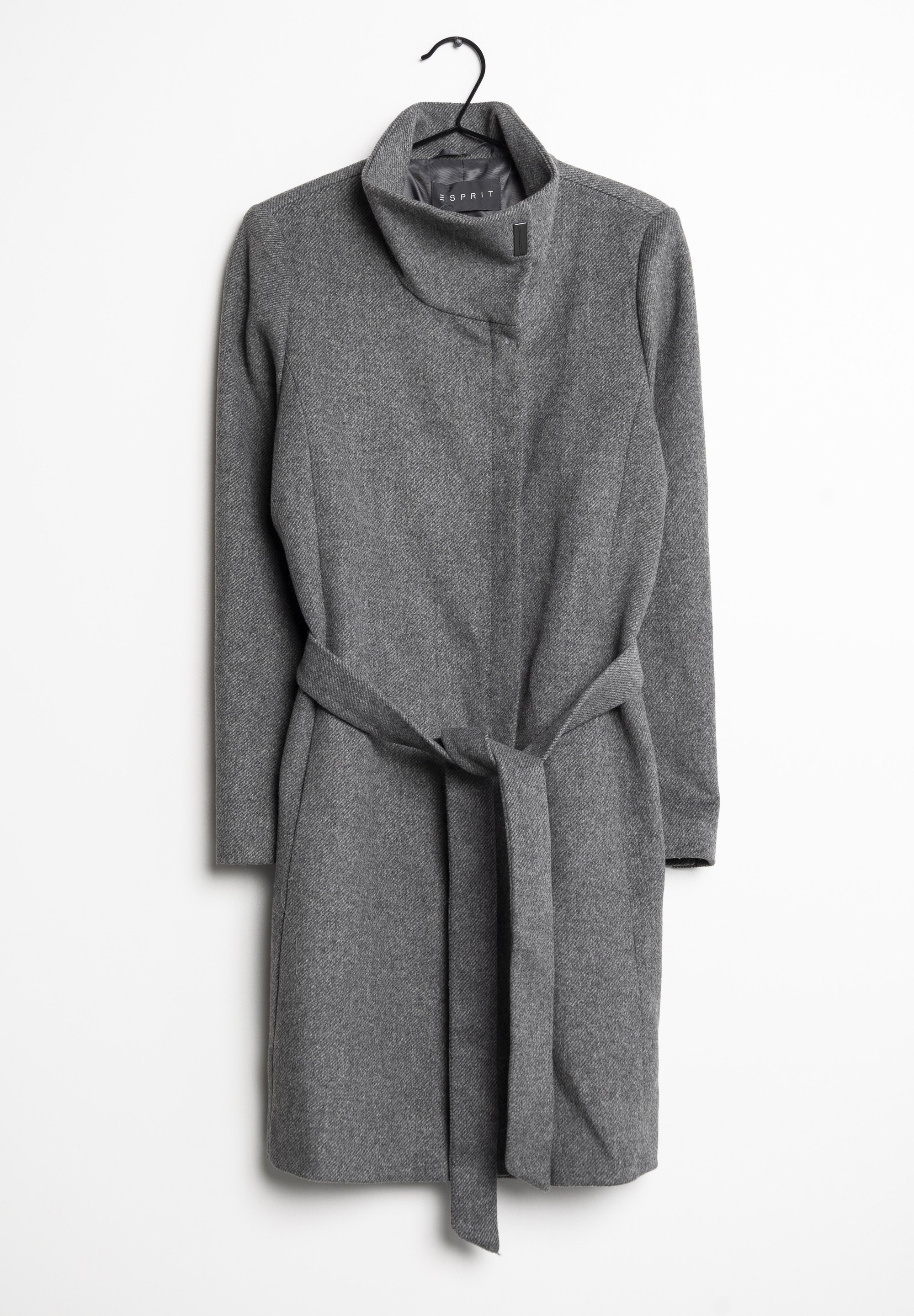 Esprit Klassischer Mantel grey/grau (Pre-owned) Zalando