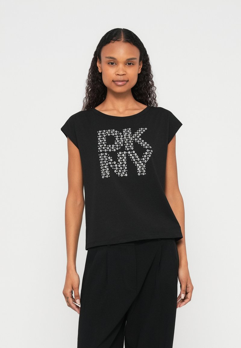DKNY T-shirt print zwart
