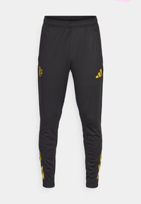 adidas Performance MANCHESTER UNITED PANT - Klubu apģērbs - black/blue/tribe yellow