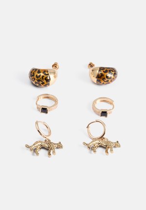 ROARCITY 3 PACK - Korvakorut - black/gold-coloured