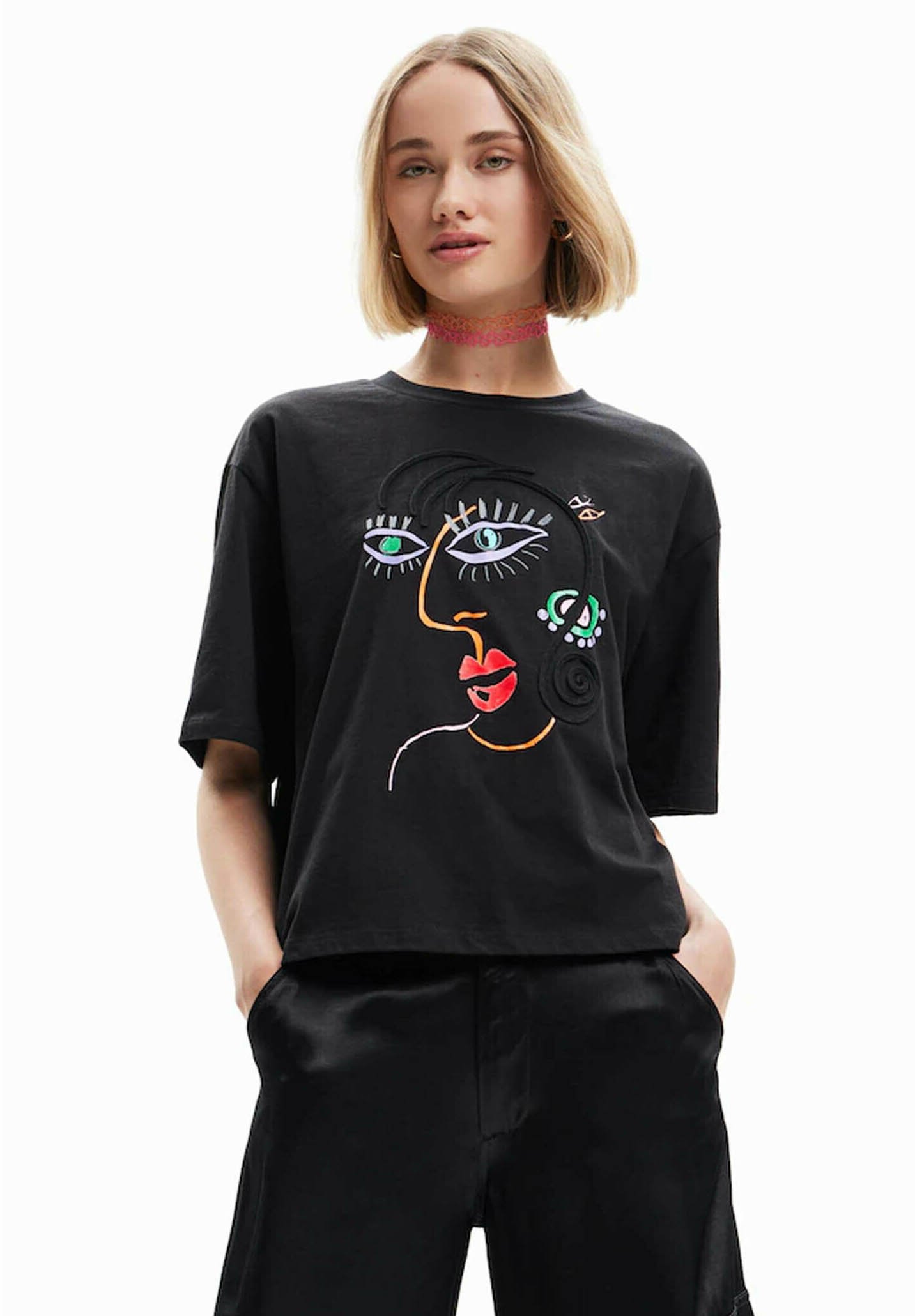 Desigual T-Shirt Lena Donna | Prezzi e Offerte | Market Patentati