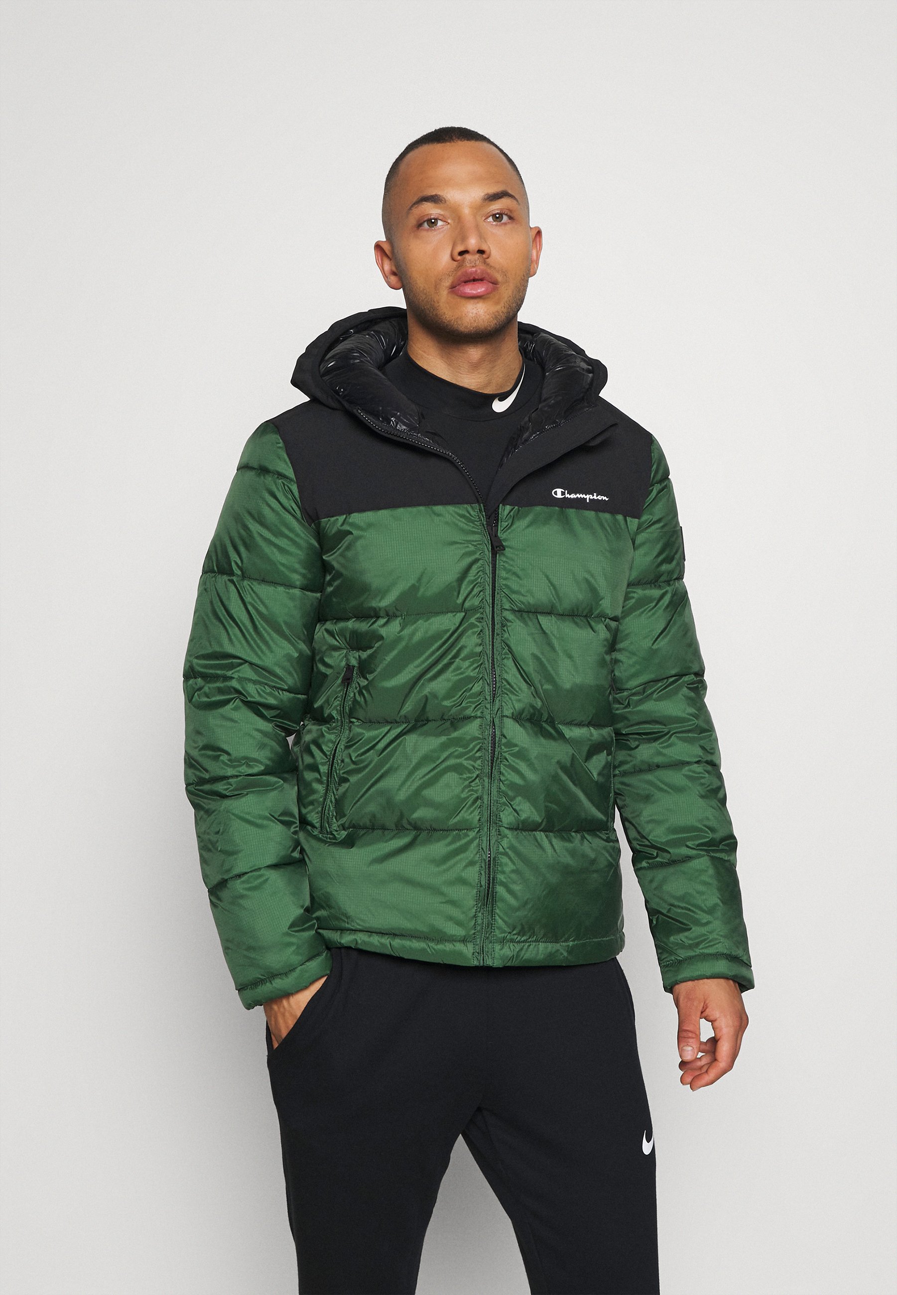 Champion jacket green Clearance