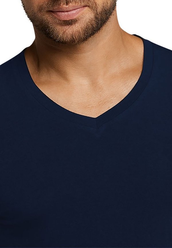 VELO 4ER PACK V-NECK - Undershirt - marine4