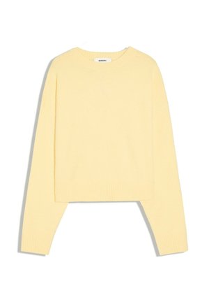Bershka, CREW NECK-JUMPER - Pullover - yellow
