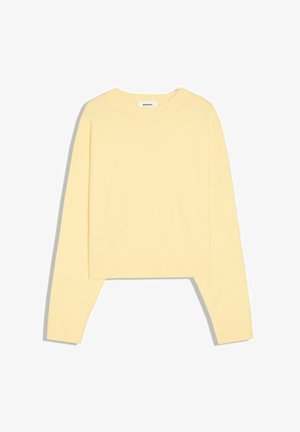 Bershka, CREW NECK-JUMPER - Pullover - yellow