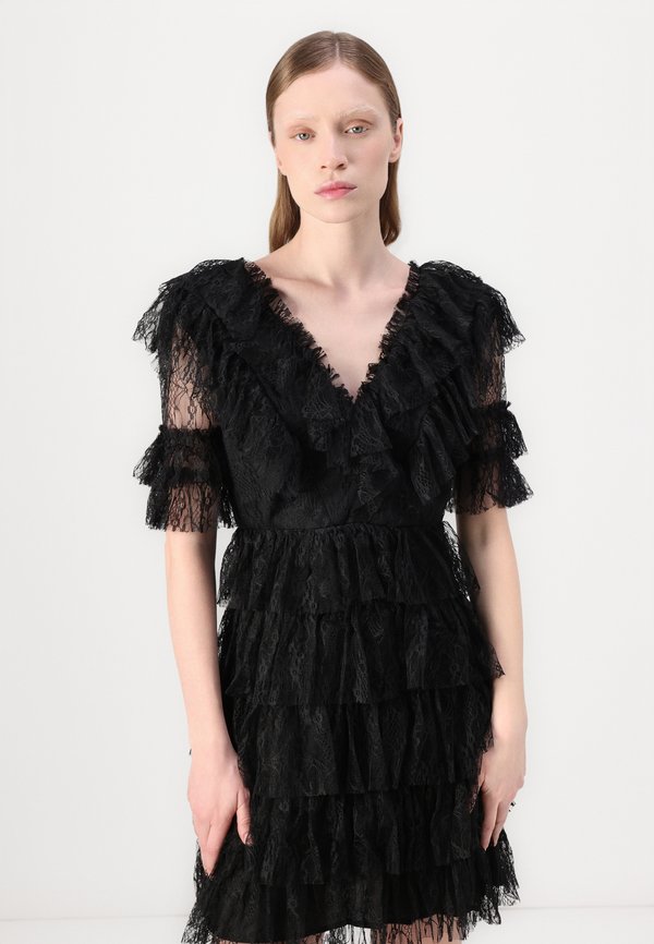 SKY V NECK MINI DRESS - Cocktail dress / Party dress4