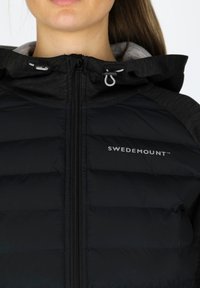 Swedemount TRAINING HYBRID - Giacca sportiva - charcoal melange lt. grey melange