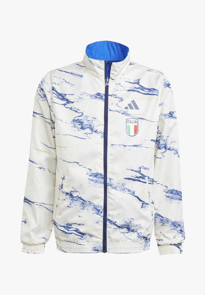 RUGBY ITALIE – VESTE ANTHEM AVEC ZIP - MACRON - Saison 2023/24 RUGBY ITALIE – VESTE ANTHEM AVEC ZIP - MACRON - Saison 2023/24