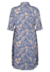 Zizzi FLASH  - Blusenkleid - delft aop