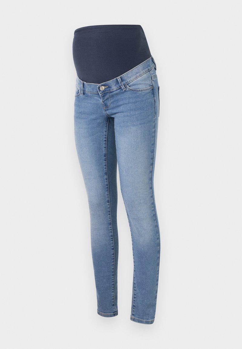 Vero Moda Maternity Jeans Skinny Fit lichtblauw denim