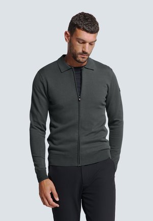 NO EXCESS Strickjacke - dark gray