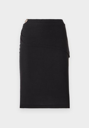 Guess PRISCA JEWEL PENCIL SKIRT - Zīmuļsvārki - jet black