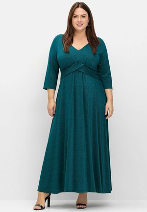 Sheego ABEND - Jerseykleid - petrol