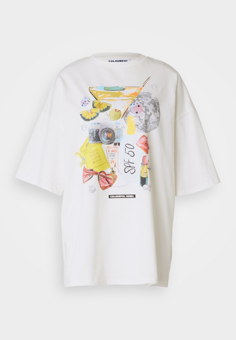 Colourful Rebel T-shirt print wit